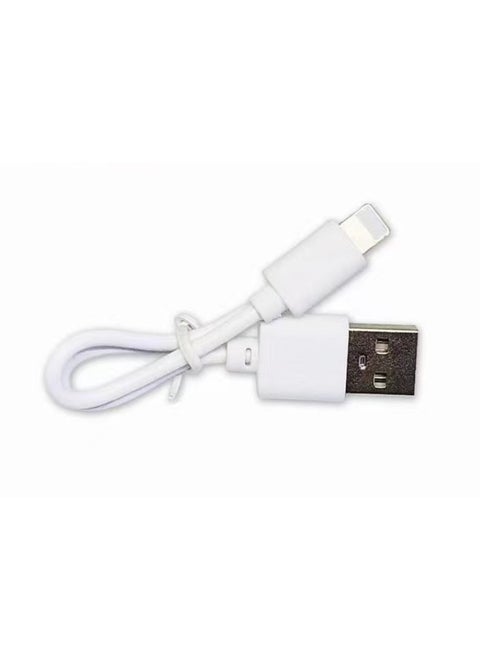 Apple Data Cable Suitable For Mobile Phone TWS Bluetooth Headset USB Charging Cable Second Generation Third Generation Sixth Generation Seventh Generation With Machine Cable-Color:White -Length:1m