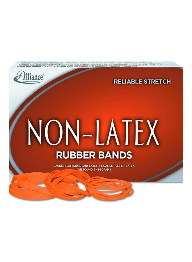 Alliance (37196) Latexfree Orange Rubber Bands Size 19 Inches 0.16 X 3.5 Inches Approx. Pcs. 1440 Per Box - Image 3