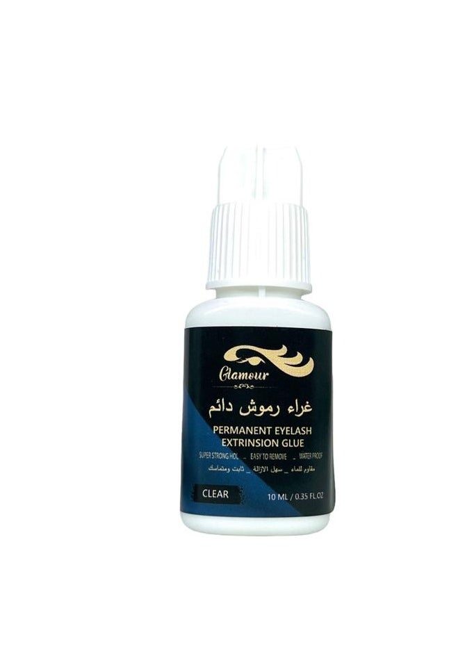 جلامور - غراء رموش دائم مقاوم للماء شفاف 10مل - Image 1