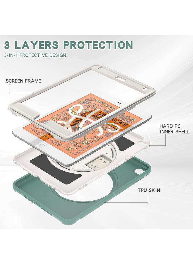 اس-توب جراب تابلت قابل للدوران 360 درجة مصنوع من مادة PC + TPU لجهاز iPad mini 5 / 4 - Image 4