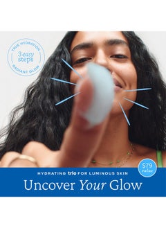 belif belif Uncover Your Glow Set, Aqua Bomb Daily Face Moisturizer, Niacinamide Vitamin C Golden Glow Serum, Aqua Bomb Hydrating Toner - Hyaluronic Acid, For All Skin Types, Korean Skin Care  - Image 2