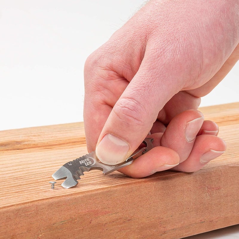 NiteIze KMTSE-11-R3 دوهيكي مفتاح سلسلة متعددة الأدوات، 1 قطعة (عبوة من 1)، فولاذ مقاوم للصدأ - Image 2