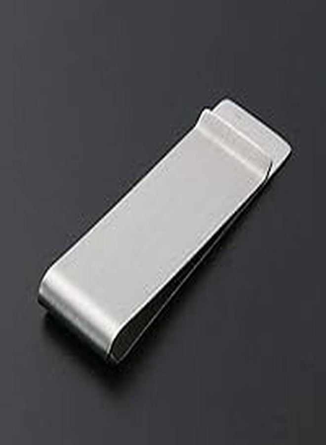 Mridshala Money Clip Stainless Steel Tie Pin Cash Clip for Men - Magnetic Slim Wallet Alternative | Rustproof & Gift Boxed - Image 3