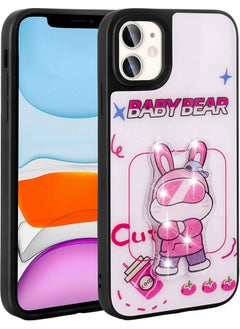 Coolacs Case Compatible with Apple iPhone 11 Shining Embossed Iconic Figured Silicone Cover  - Image 1