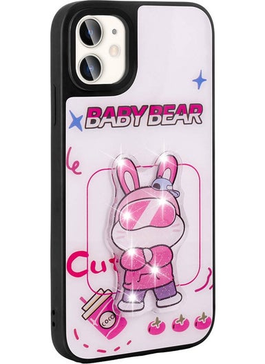 Coolacs Case Compatible with Apple iPhone 11 Shining Embossed Iconic Figured Silicone Cover  - Image 2