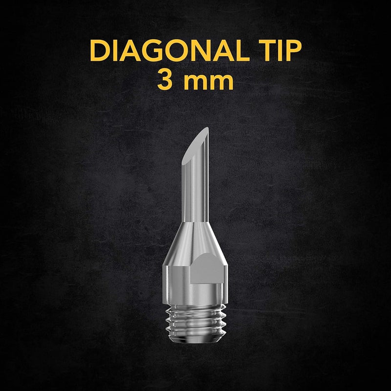 LEXIVON رؤوس لحام موقد البيوتان الأصلية | مجموعة مكونة من 7 قطع، متوافقة مع طرازات LX-770 و LX-771 (LX-TIP-C) - Image 5