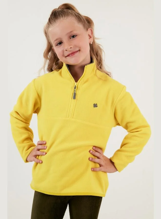 ليلا ليلا جاكيت شتوي فليس للجنسين برقبة واقفة بسحاب