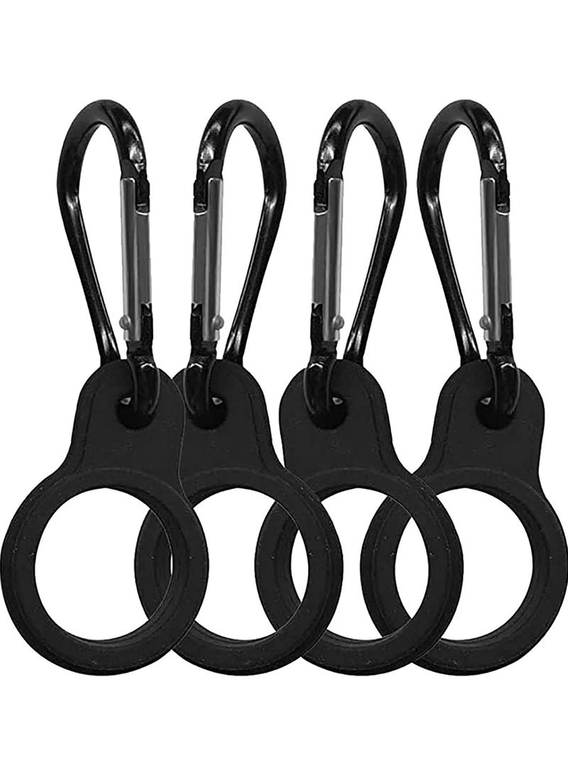 Generic Water Bottle Buckle, 4 Pcs Portable Backpack Carabiner Outdoor Hanging Buckle Water Bottle Holder Clip for Camping Hiking Traveling Mountain Climbers  - Image 1