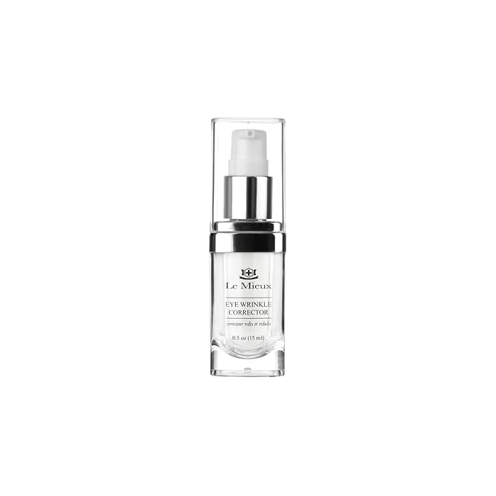 Le Mieux Eye Wrinkle Corrector Cream - Hyaluronic Acid Moisturizer for Eyes with 7 Potent Peptides & Amino Acids, Under Eye Corrector Cream (0.5 oz / 15 ml)