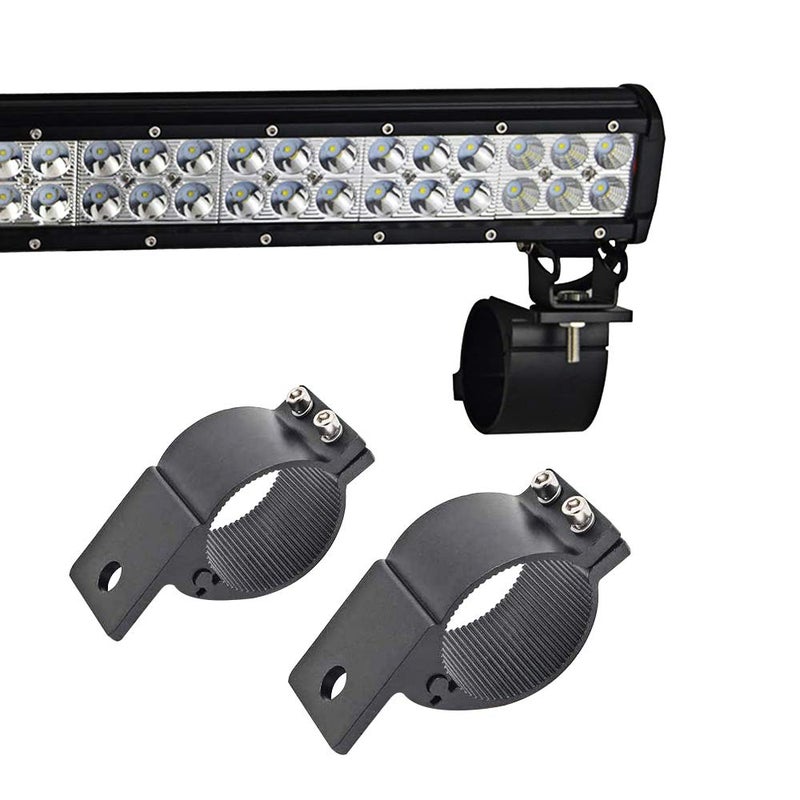 Samman 25 Inch Tube Clamp Mounting Bracket Kit for LED Light Bar LED OffRoad Light Horizontal Bar Tube Clamp Roof Roll Cage Holder