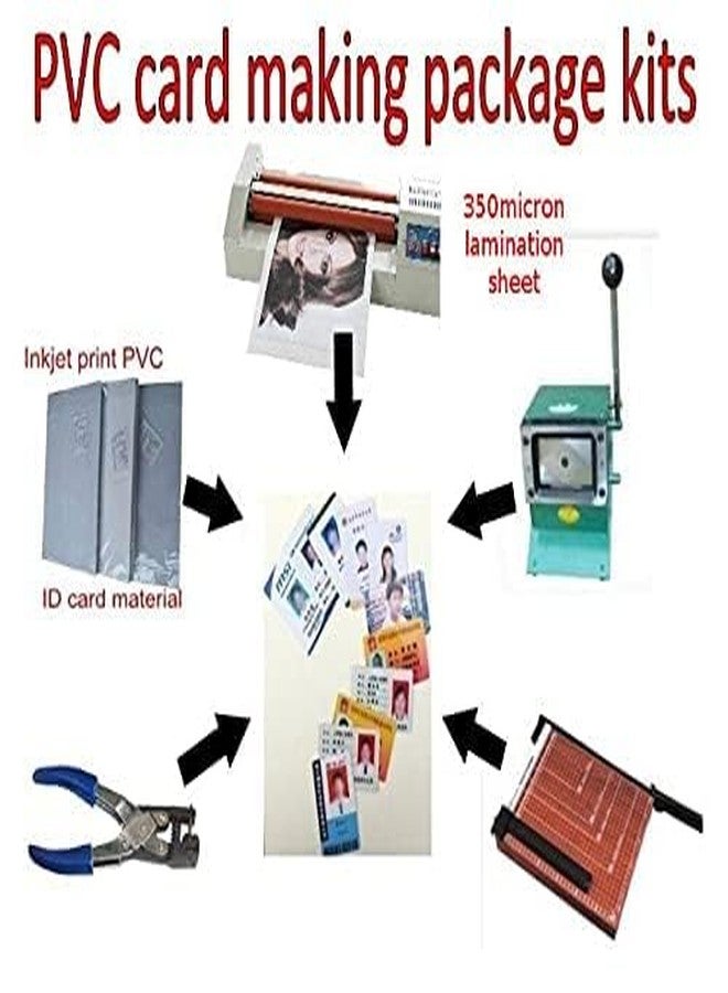GMP Inkjet Dragon Sheet for PVC ID Card - 1440 DPI HD Quality | Set of 50 Cores and 100 Overlays A4 Size 760 Micron - Image 3