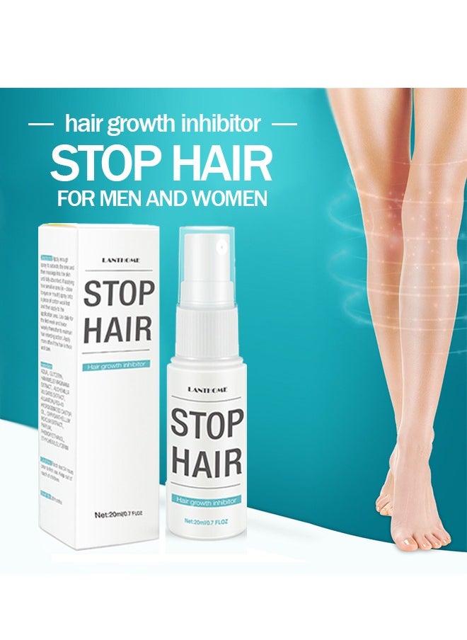 Lanthome - Stop Hair Hair Growth Inhibitor，hair inhibition spray 20ml - Image 1