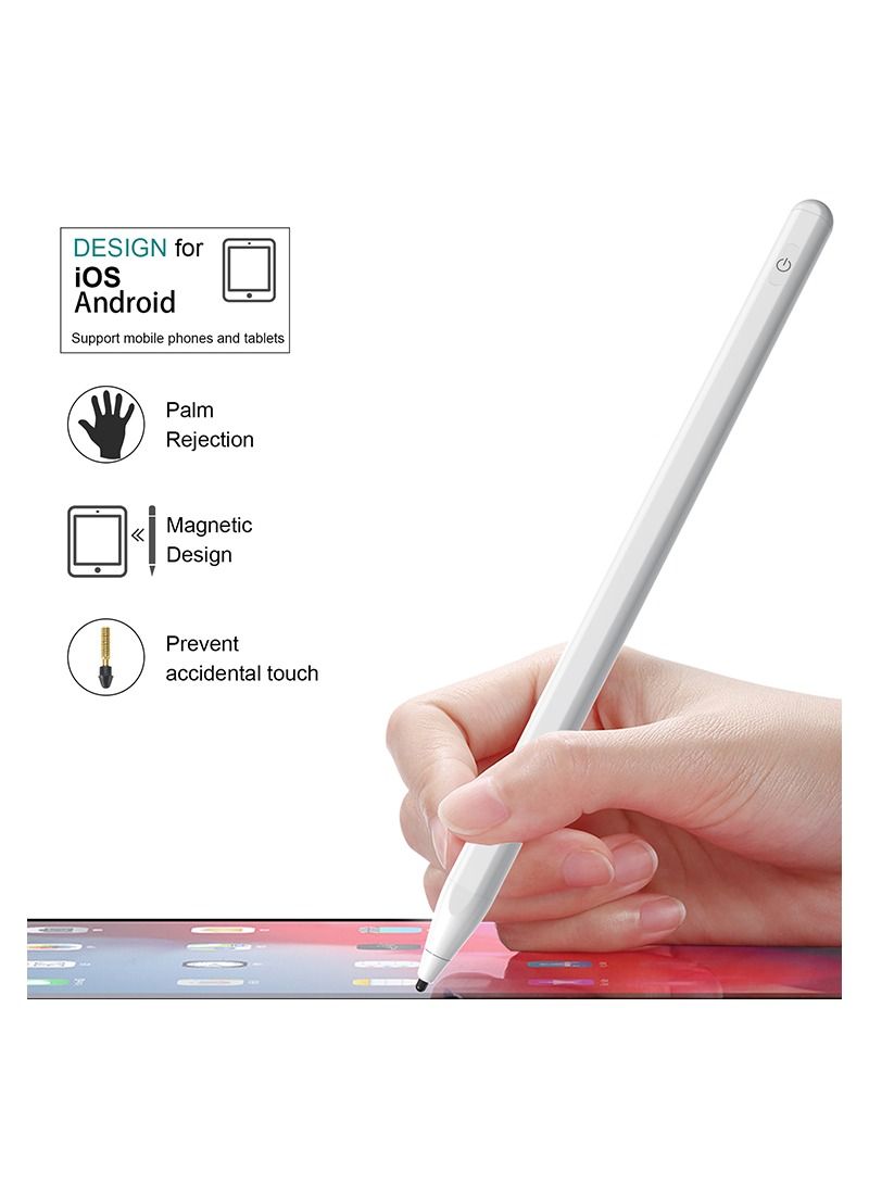 Active Smart Universal Stylus Pen Capacitive Touch Tablet for Apple iPad Pro/Android Tablet - Image 2