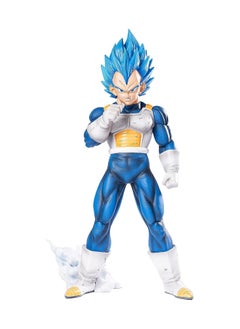 General Vegeta Statue Statue DBZ Super Saiyan Blue Series Birthday Gift PVC 11 inch  - Image 1