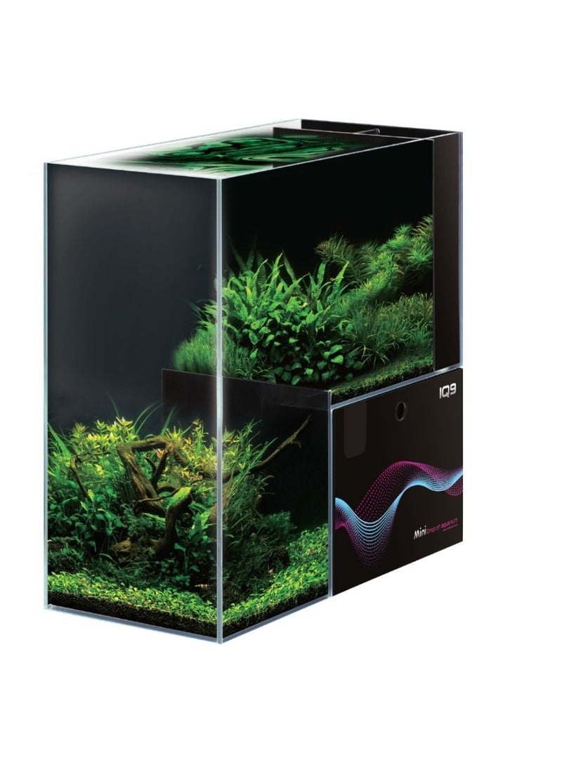 Dymax IQ9 MINI DROP OFF ACRYLIC AQUARIUM-FRESHWATER 470MM L X 220MM W X 470MM H (5MM THICKNESS) - Image 2
