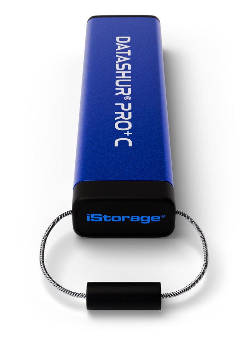 iStorage datAshur PRO+C 256GB | Secure USB Type-C Memory Stick | FIPS 140-3 Level 3 Certified | PIN protected | Type C-A adapter included. - Image 4