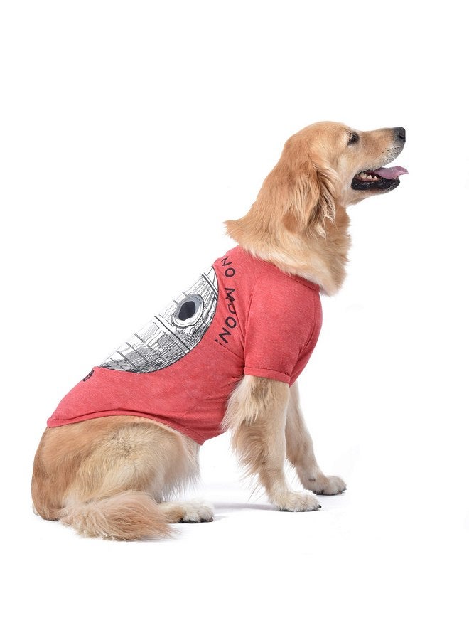 Star Wars for Pets "That's No Moon" Dog Tee | Star Wars Dog Shirt for Large Dogs | Size Large | Soft, Cute, and Comfortable Dog Clothing and Apparel, Cute Dog Clothes - Image 4