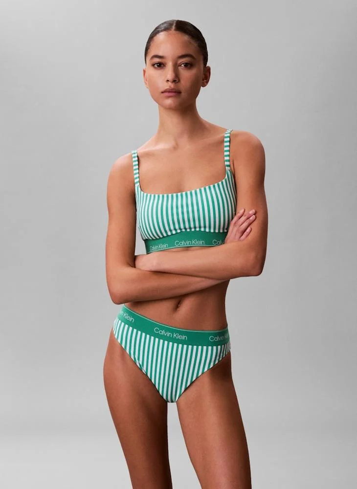 كالفن كلاين Logo Band Swim Bottom Bikini