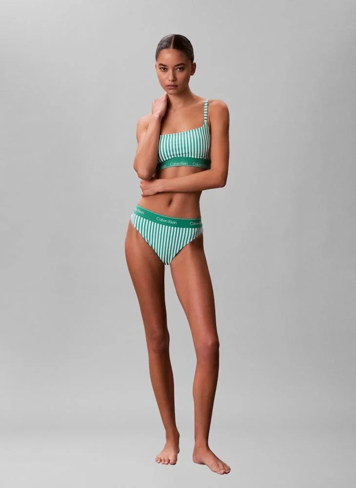 CALVIN KLEIN  Logo Band Swim Bottom Bikini for Women | Best Price UAE