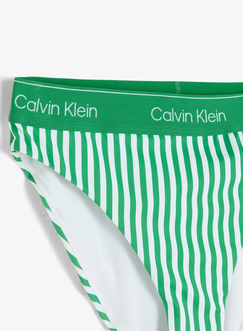 CALVIN KLEIN  Logo Band Swim Bottom Bikini for Women | Best Price UAE