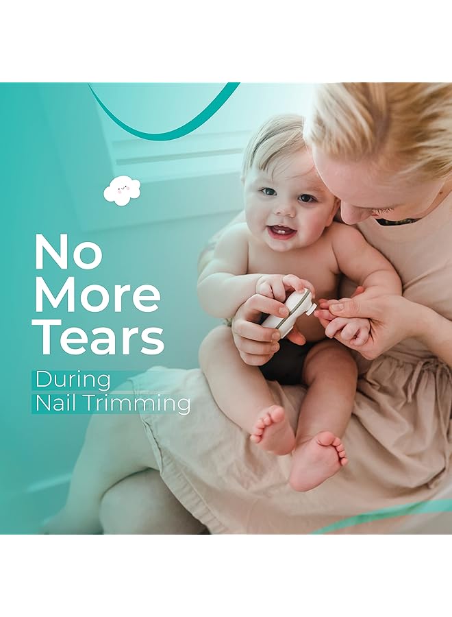 بيبي لاف مجموعة مقص أظافر كهربائي من بي بلوف تريم - عبوة من 0 - Image 5