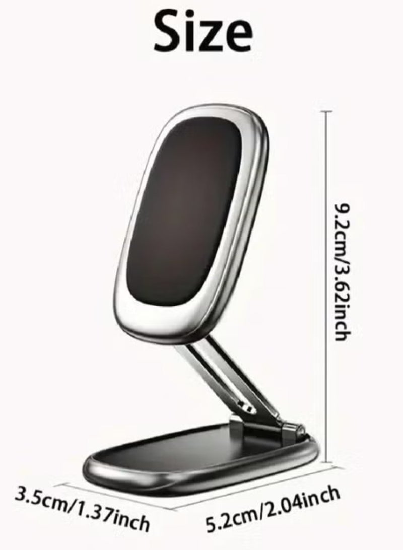 ELTRAZONE Magnetic Car Phone Holder – Foldable 360° Rotating Mount with 6 Strong Magnets, Universal Fit for All Phones - Image 5