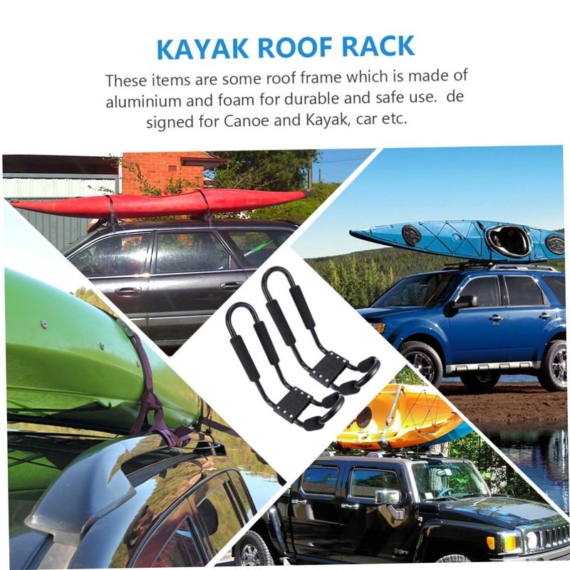 Heavy Duty Canoe Roof Rack Carrier for SUV Truck Car Kayaks Surfboards Luggage - Image 3
