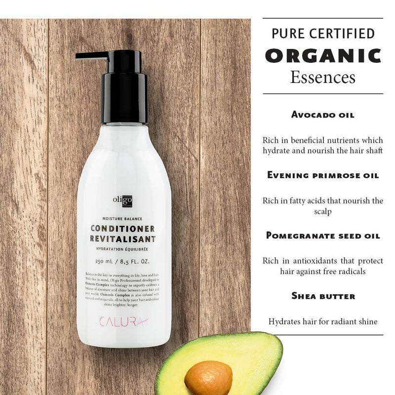 Oligo Professionnel - Calura Moisture Balance Conditioner - Sulfate free - Vegan- Paraben free - Color safe - Shine - Hydrating formula for dry hair - 8.5 oz - Image 3