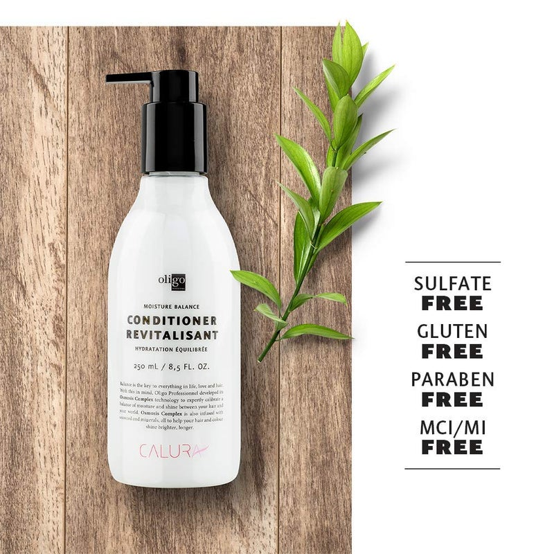 Oligo Professionnel - Calura Moisture Balance Conditioner - Sulfate free - Vegan- Paraben free - Color safe - Shine - Hydrating formula for dry hair - 8.5 oz - Image 4
