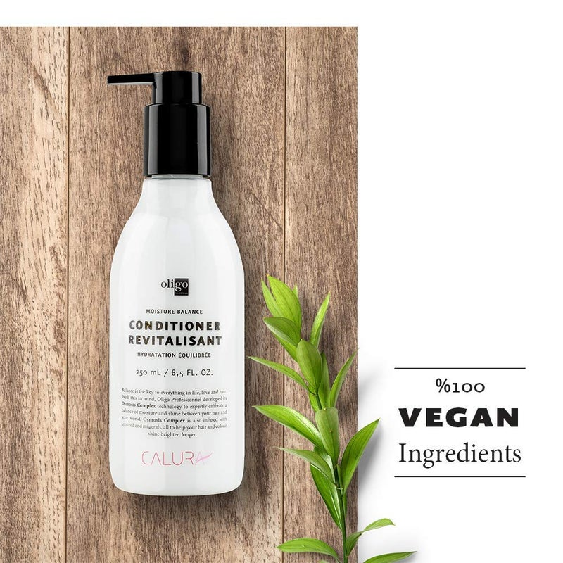 Oligo Professionnel - Calura Moisture Balance Conditioner - Sulfate free - Vegan- Paraben free - Color safe - Shine - Hydrating formula for dry hair - 8.5 oz - Image 2