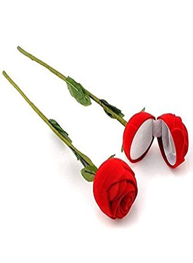 AASA Special Engagement Gift Red Rose Gift Box Without Ring for Wife and Husband, Red, 15Grams, Pack of 1 - Image 3