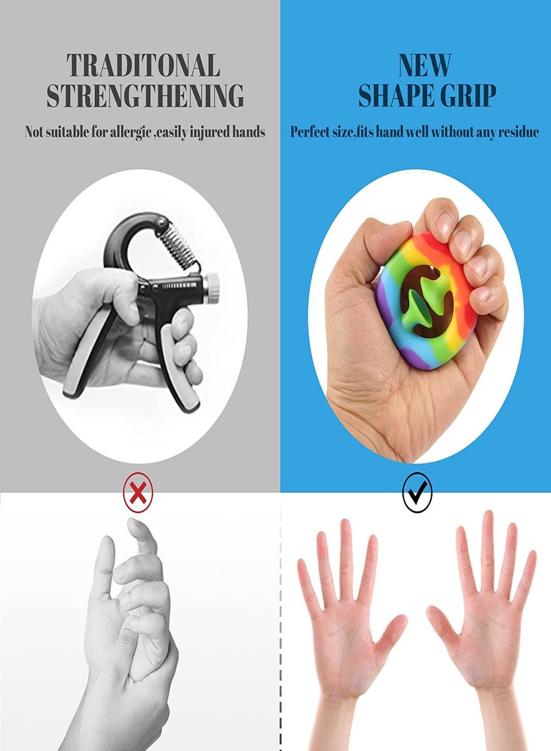 Tirdkid Snapper Fidget Toy for Kids, Adults, Dual Auditory and Sensory Stress Relief, Hand Grip Suction Cup for Occupational Therapy, Great Alternative to Stress Ball for Children, Adults (Rainbow)  - Image 4
