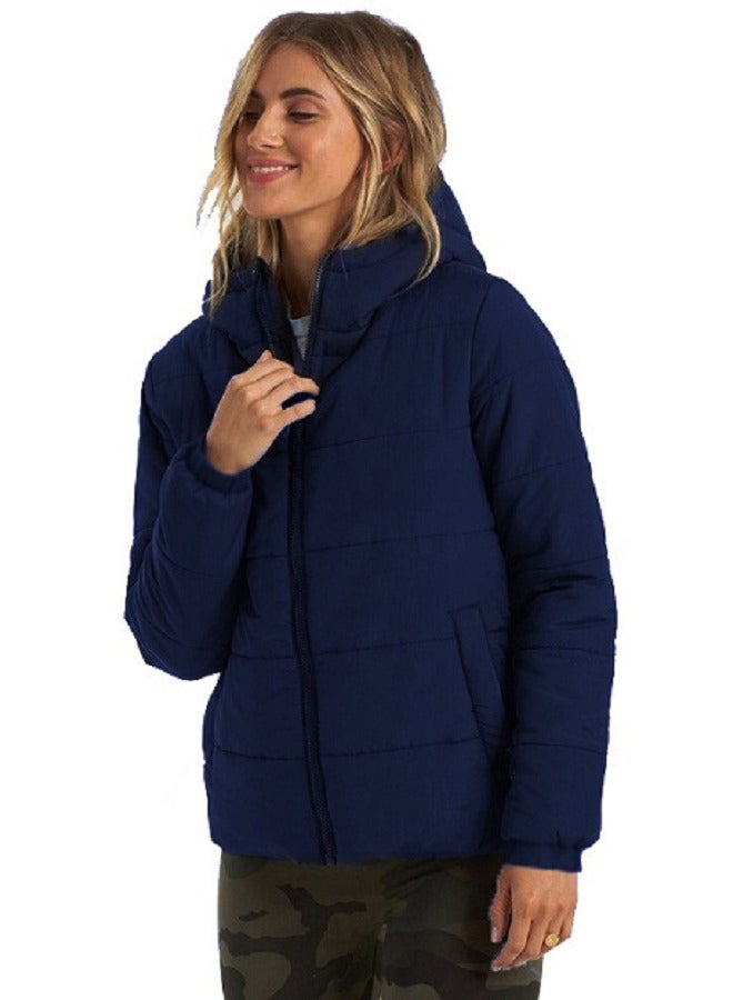 general Winter Puffer Zipped Jacket With Removable Hood - Image 2