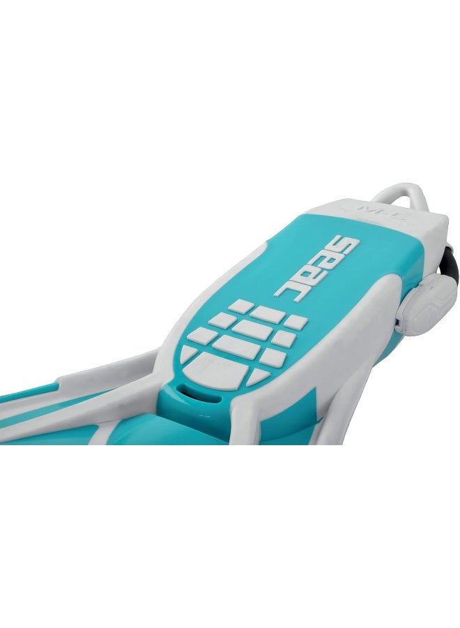Seac SEAC FINS F1 S WHITE/BLUE WITH SLING STRAP SIZE - M-L - Image 3