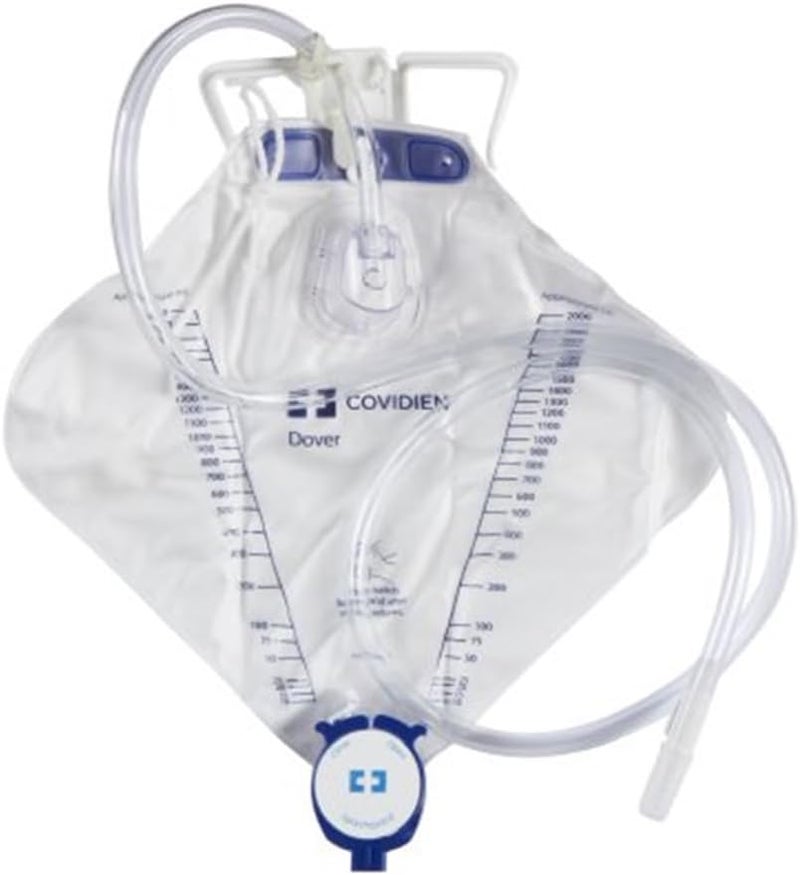 Kendall Dover Urinary Drainage Bag 2000 mL Vinyl