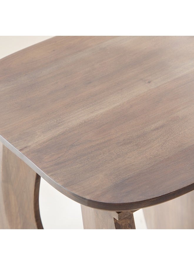 Home Box Bay Solid Wood End Table 50 x 55 x 50 cm  - Image 3