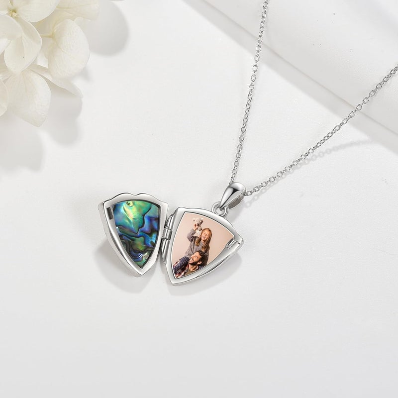 ONEFINITY Store Tree of Life Locket Necklace Sterling Silver Locket Necklace That Holds Pictures Tree of Life Locket Pendant for Women Wife Girlfriend - Image 4