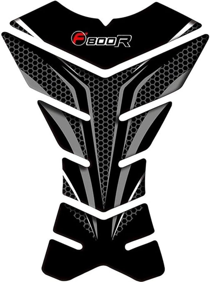 F800R F800R دراجة نارية خزان الوقود ملصق شارة شعار وسادة حماية غطاء حجم 44 - Image 1