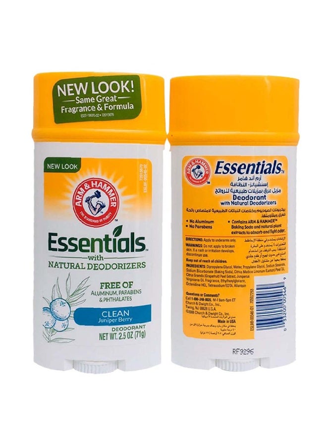 Arm & Hammer مزيل عرق أساسي خالي من الألمنيوم مع مزيلات روائح طبيعية، 71 جرام - Image 3