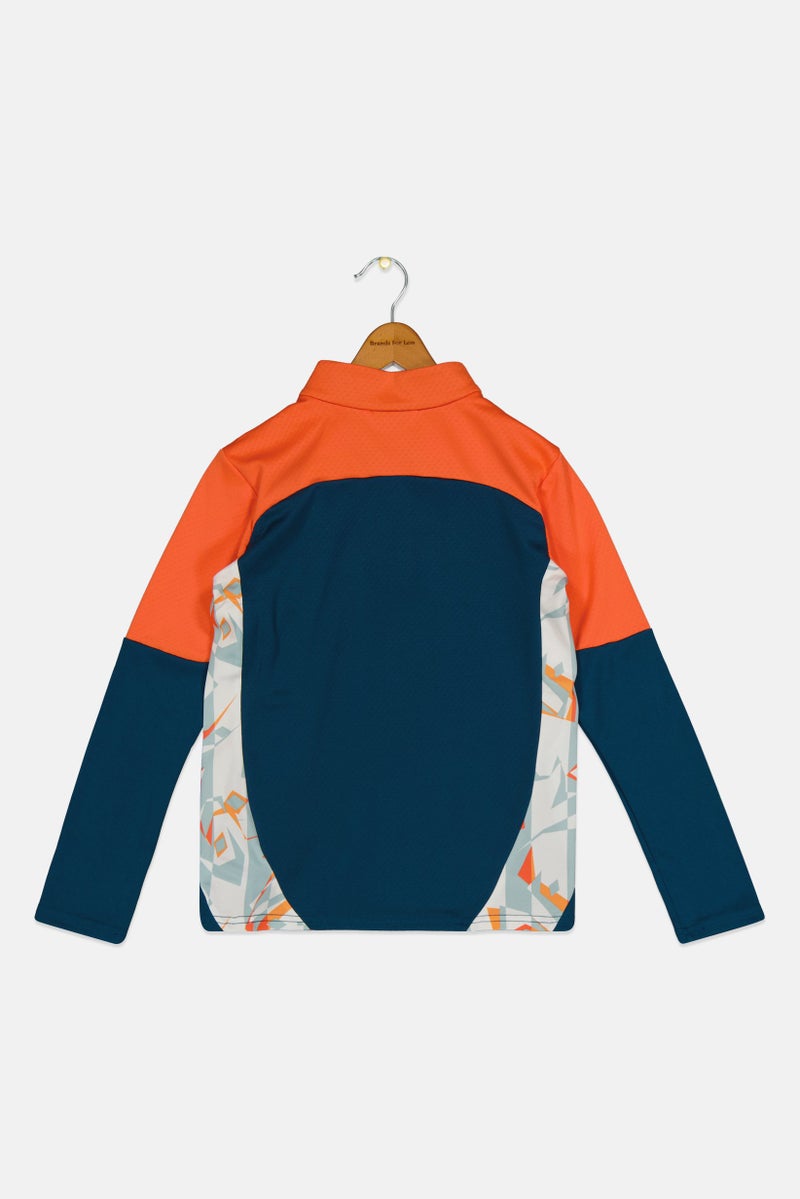 Puma x NJR Kids Boy Long Sleeve Football Jersey, Multicolor