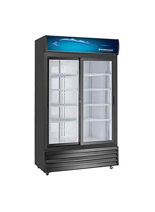 WESTPOINT Showcase Chiller With Tempered Glass Self Closing Doors 1200 L 750 W WPSN-12017T2 Black - Image 2