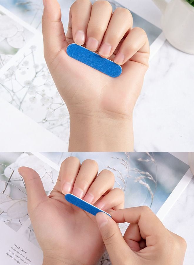 15 Pieces nail file nail care accessories set with double design - Image 2