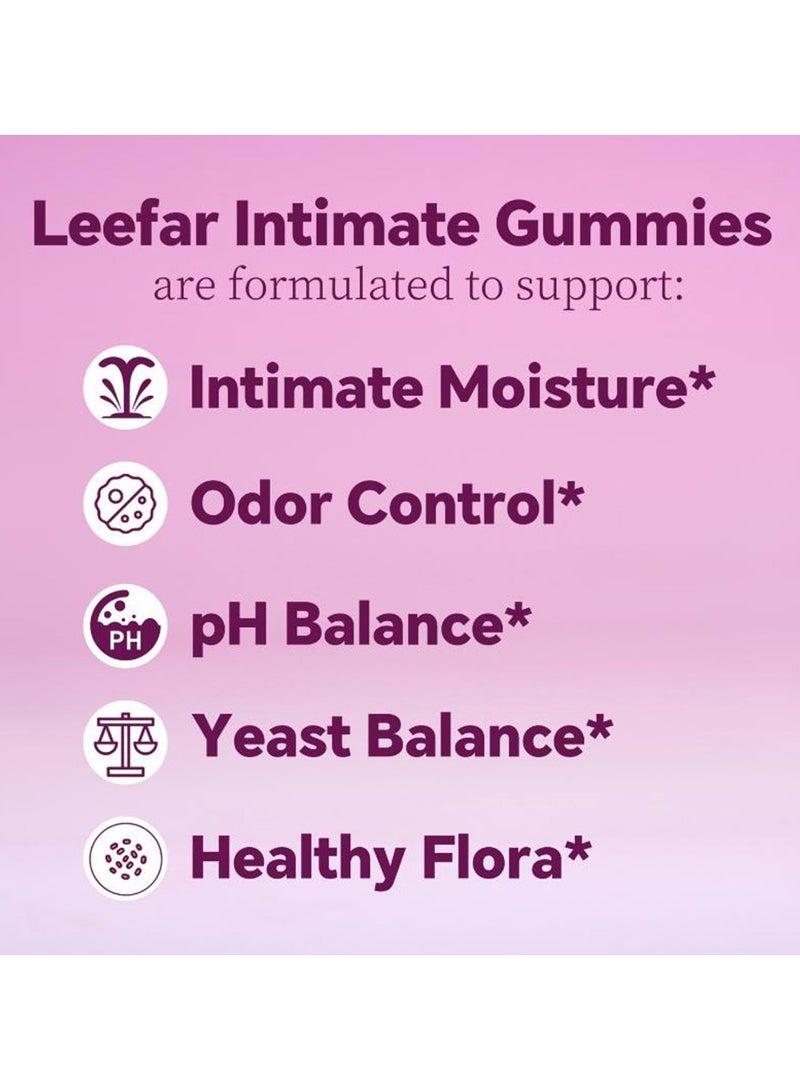 Wins Town 60 Count Women’s Probiotics Slippery Elm Feminine Gummies- with Slippery Elm and Prebiotics&Lactobacillus Probiotic Blend for Women’s pH Balance and Dryness - Hawaiian Pineapple Gummies Probiotics Women - Image 3