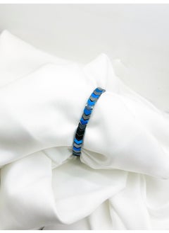 Kehribar Point Amber Point Modern Hematite Bracelet  - Image 1