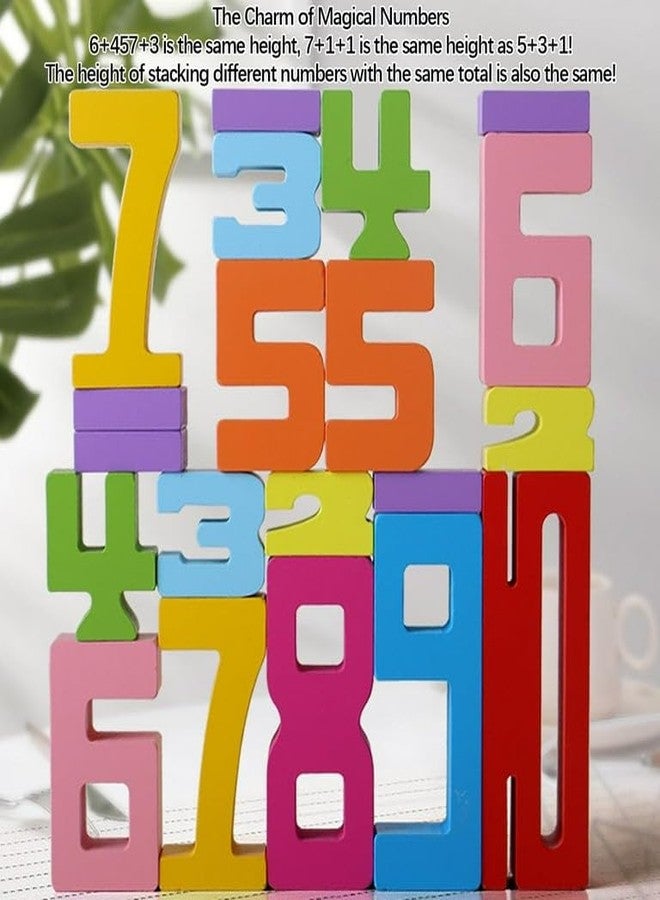 Bash Basics Number Blocks | Wooden Learning Educational Game Board for Kids | Montessori Educational Learning Toys | Puzzle Toys for 2 Years Old Boys & Girls | Counting Blocks | Birthday Gift (10Pcs) - Image 5