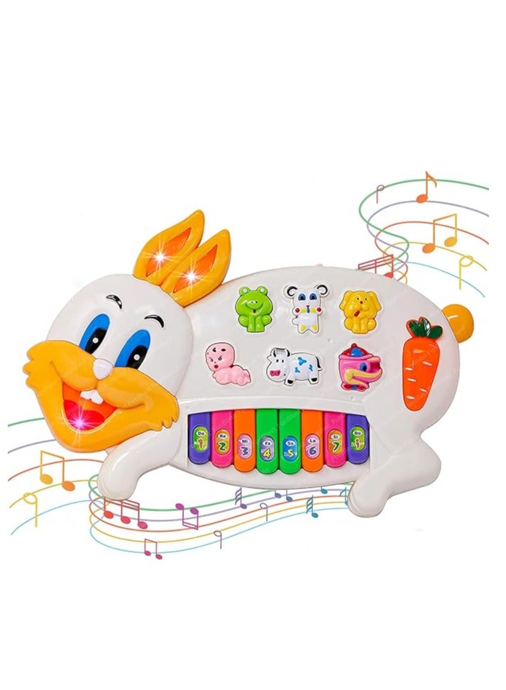 Rabbit Designed Piano Musical Toy  - Image 1