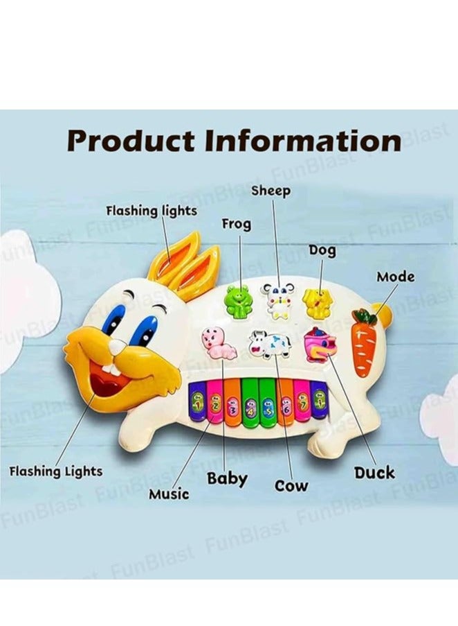 Rabbit Designed Piano Musical Toy  - Image 2