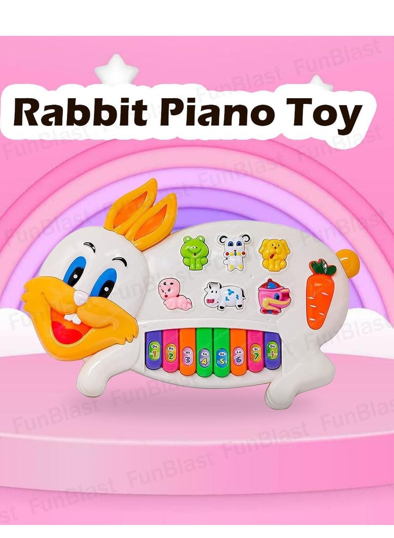 Rabbit Designed Piano Musical Toy  - Image 3