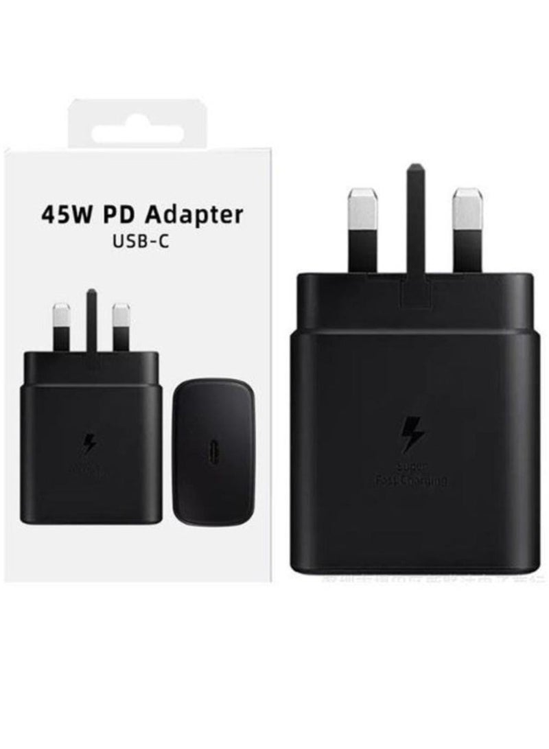 general 45W Travel Adapter (Super Fast Charging  No USB  C Cable) Black - Image 1