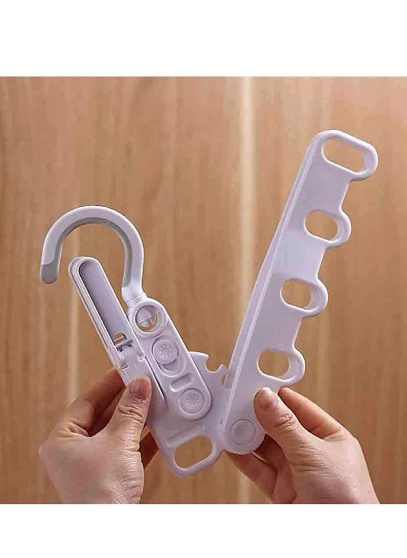 Over Door Hanger Heavy-Duty Hook Hanging Clothes Coat Bag Robe Towel Bathroom Closet Back of Door Hanger Sturdy Anti-Rust Lightweight 5-Hooks
